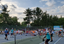 Pickleball exhibition at the YMCA of Bethesda