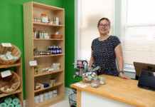 Co-founder Emőke Gaidosch is Fulfillery’s in-house chemist.
