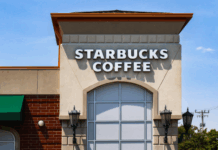 5 Starbucks Locations Closing in Montgomery County Photo of the exterior of a Starbucks Coffee building.