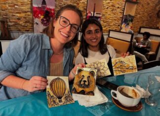 Galentine’s Day Fun, Painting With Coffee and More: Feb. 6-8