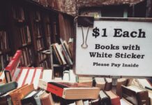 Books at a book fair
