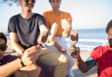 Things to Do This Weekend in Montgomery County (June 19-20) People toasting with ice cream bars