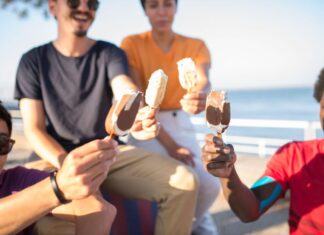 Things to Do This Weekend in Montgomery County (June 19-20) People toasting with ice cream bars