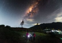 Things to Do This Weekend in Montgomery County (Aug. 14-16) People stargazing